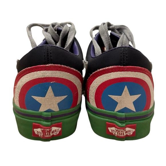 VANS x Marvel Vans Off The Wall Old Skool Shoes - Avengers Size 7 M / 8.5 W - Picture 10 of 16